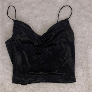 Black Velvet tank top